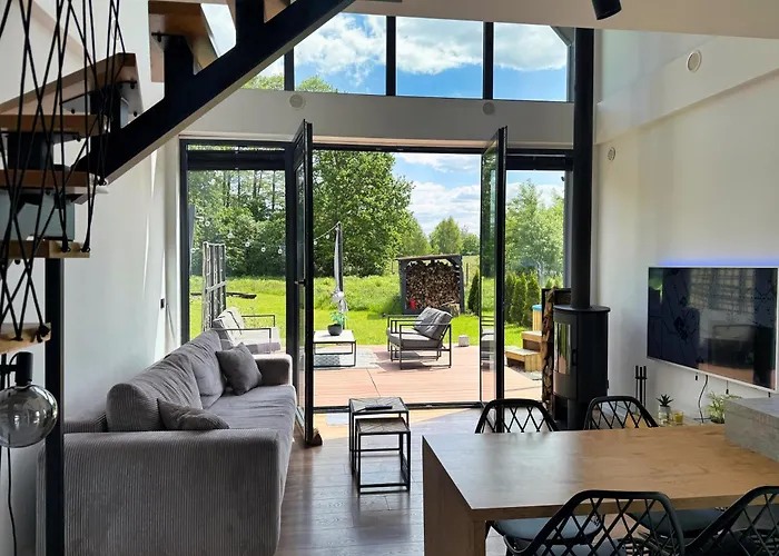 Dom wakacyjny Dolina Słońca Obok Suntago - Nowoczesne Z Jacuzzi